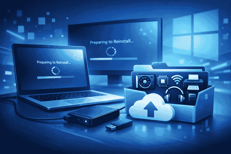 Why You Should Back Up Your Drivers Before Every Windows Reinstall